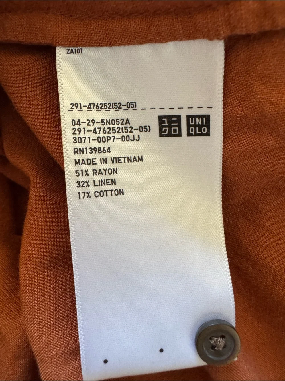 Comptoir des Cotonniers x Uniqlo Linen Blend Dress - Picture 9 of 9